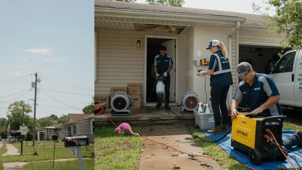Storm Damage Water Removal in New Harmony, IN near me